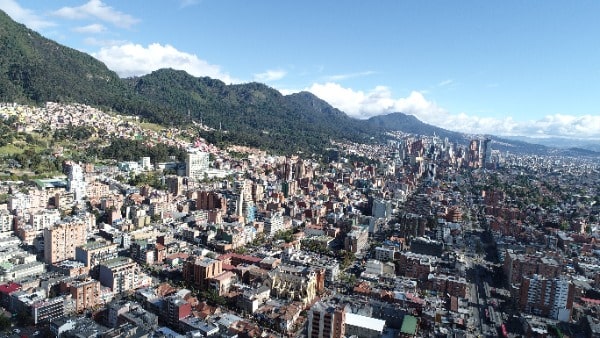 Panorámica de Bogotá