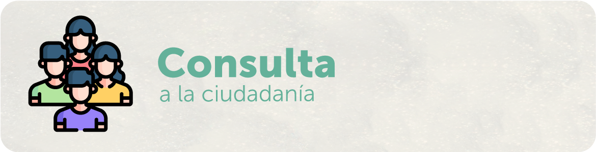 Banner Consulta a la ciudadanía