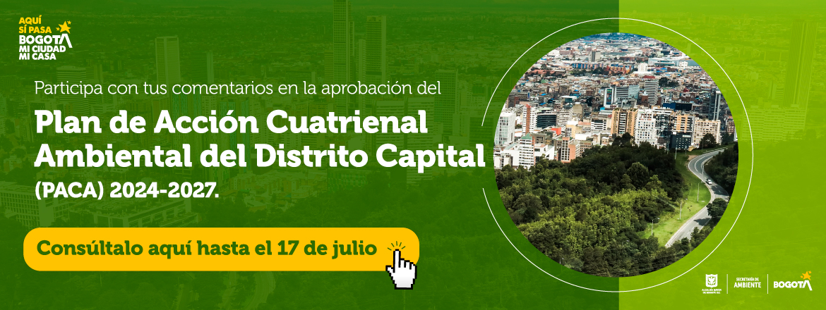 Plan de Acción Cuatrienal Ambiental del Distrito Capital